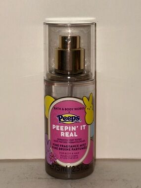 Bath & Body Works Peeps Peepin It Real Fragrance Mist 2.5oz Limited Edition New